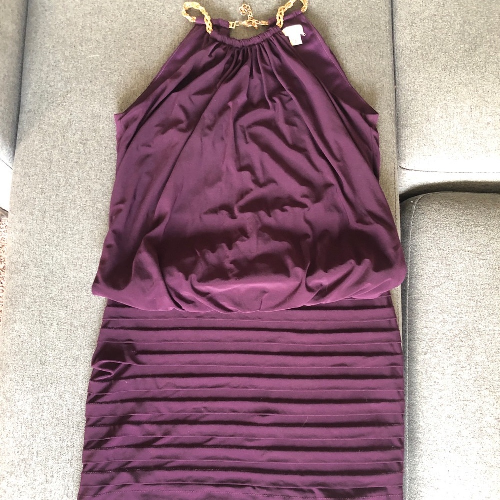 Purple Cache party dress
